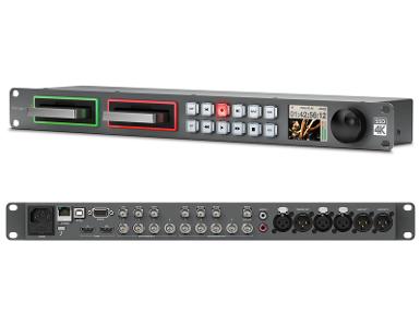 Blackmagicdesign HyperDeck Studio Pro 2 (1 U Rack) 10 Bit 4:2:2 Uncompress ราคาไม่รวมฮาร์ดดิสก์